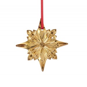 Baccarat 2023 Gold Annual Noel Ornament